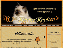 Tablet Screenshot of kjernekroken.cybersite.nu