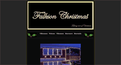 Desktop Screenshot of falksonchristmas.cybersite.nu