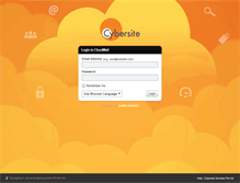 Tablet Screenshot of mail9.cybersite.com.sg